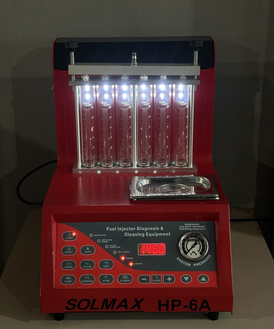 Máquina de limpieza de pico